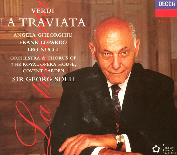 

Verdi: La Traviata. Angela Gheorghiu, Frank Lopardo, Leo Nucci, Royal Opera House