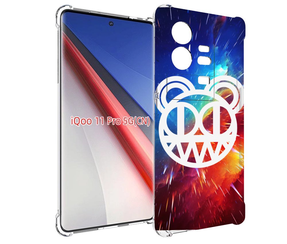 

Чехол бампер MyPads radiohead cosmos для Vivo iQOO 11 Pro против..., Прозрачный, Tocco