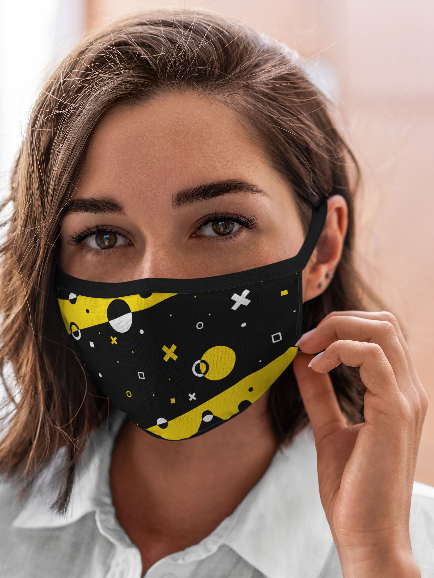

Многоразовая маска унисекс Burnettie Геометрия Фигурки, Разноцветный, Геометрия Фигурки