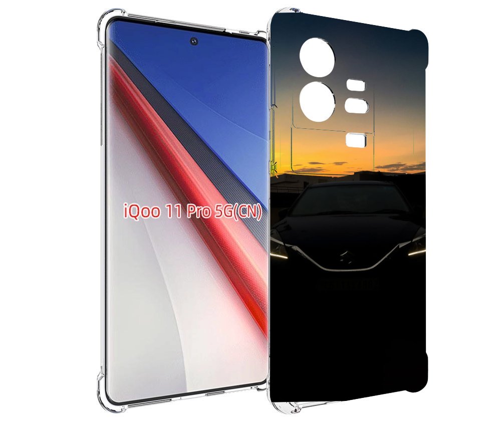 

Чехол бампер MyPads suzuki 2 сузуки мужской для Vivo iQOO 11 Pro..., Прозрачный, Tocco