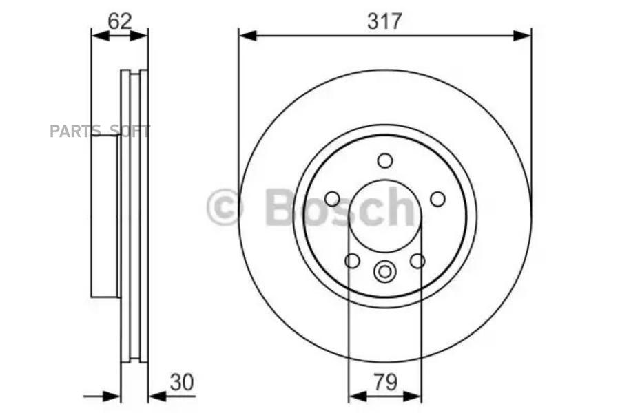 

Диск Тормозной Передн Land Rover: Discovery Iii (L319), Discovery Iv (L319), Range Rover S