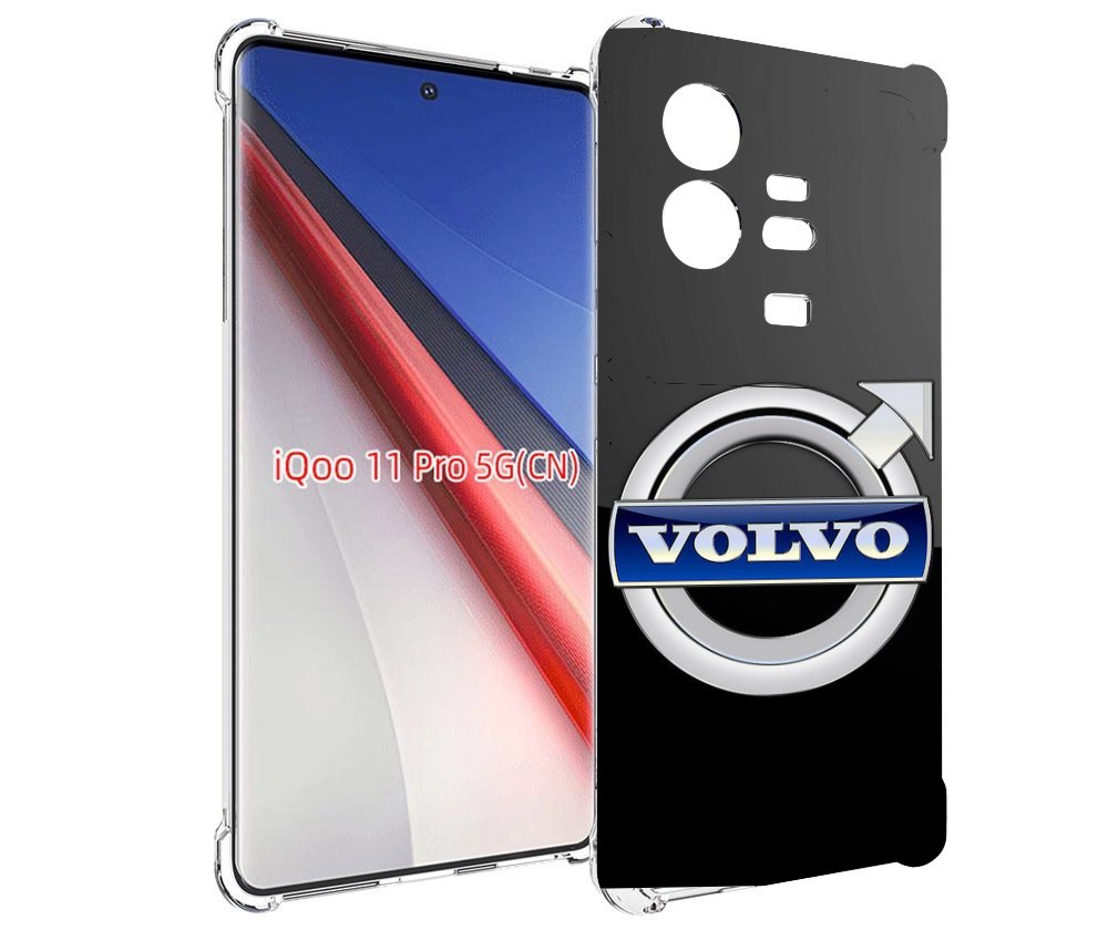 

Чехол бампер MyPads volco вольво 2 мужской для Vivo iQOO 11 Pro ..., Прозрачный, Tocco