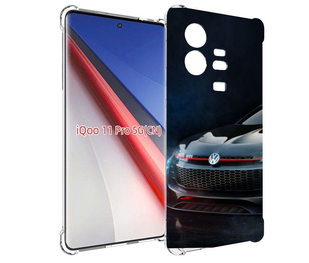 

Чехол бампер MyPads volkswagen фольскваген 2 мужской для Vivo iQ..., Прозрачный, Tocco