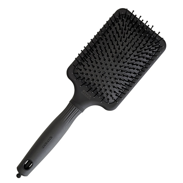 Щетка для укладки волос Expert Care Rectangular Nylon Bristle Blacklabel L расческа olivia garden expert care rectangular nylon bristles silver s