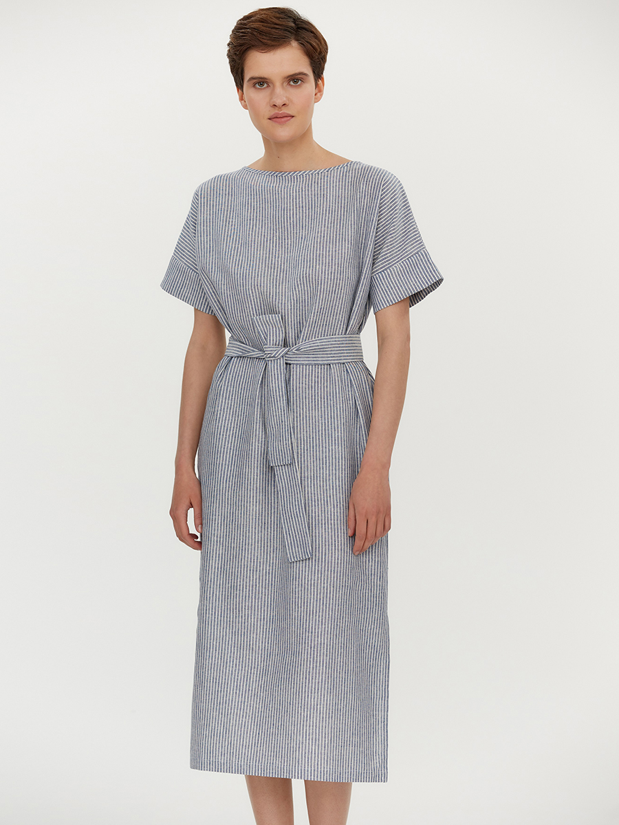 

Платье женское 1001dress BF00007BL синее 46 RU