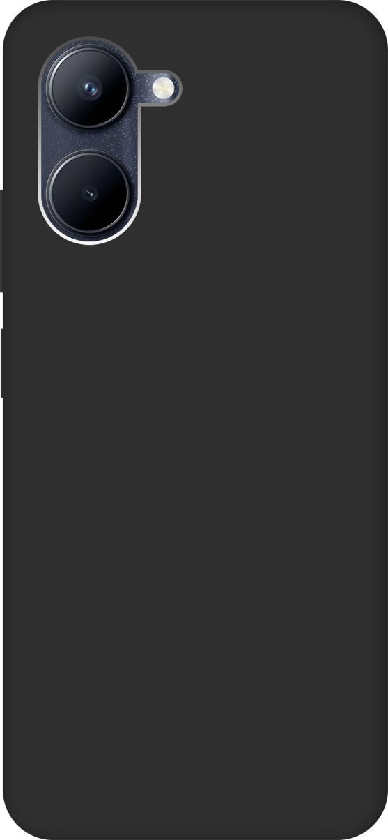 Матовый Soft Touch силиконовый чехол на realme C33 черный