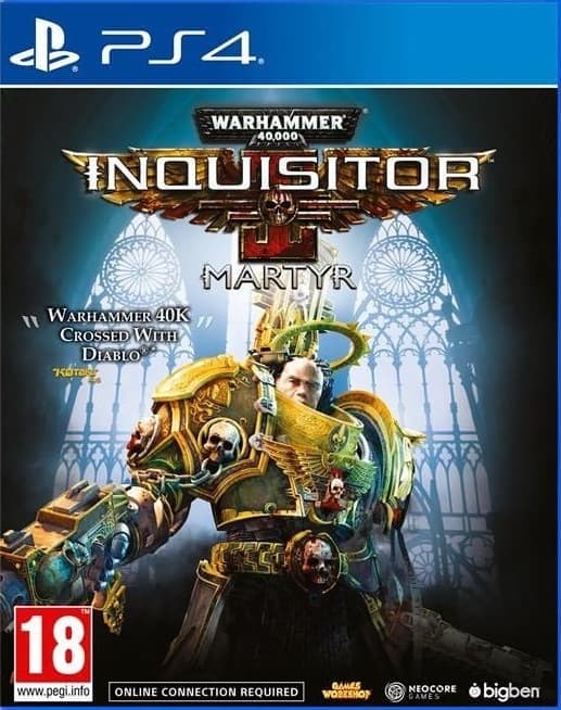 Игра Warhammer 40,000: Inquisitor - Martyr (PS4, русская версия)