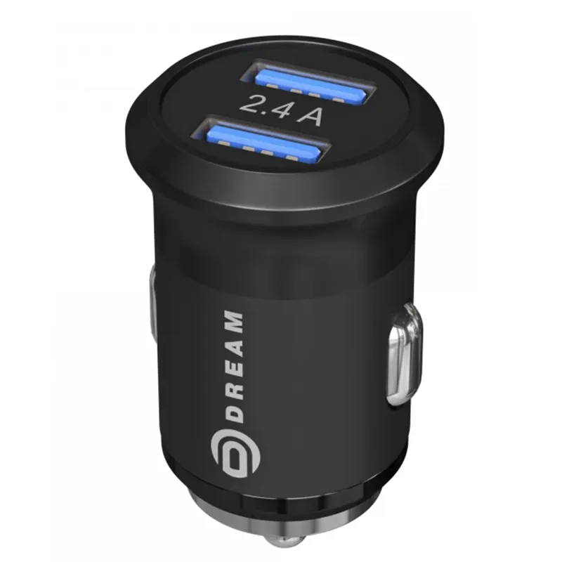 

Автомобильное зарядное устройство АЗУ 2 x USB 3.0 A 2,4A Dream HM01