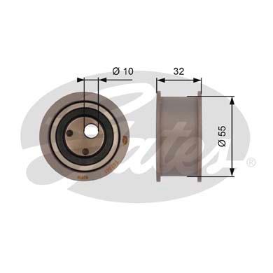 

Ролик Gates T42041