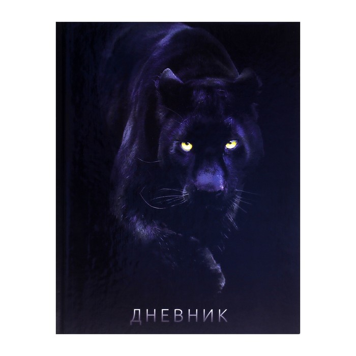 

Дневник для 5-11 классов, Пантера, твердая обложка 7БЦ, глянцевая ламинация, 48 листов, Черный
