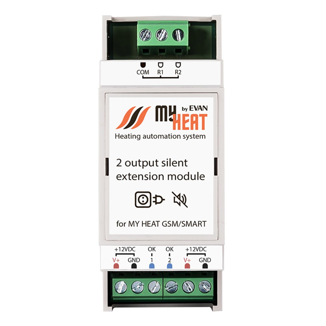 Блок симисторов MyHeat  на 2 выхода RL2S