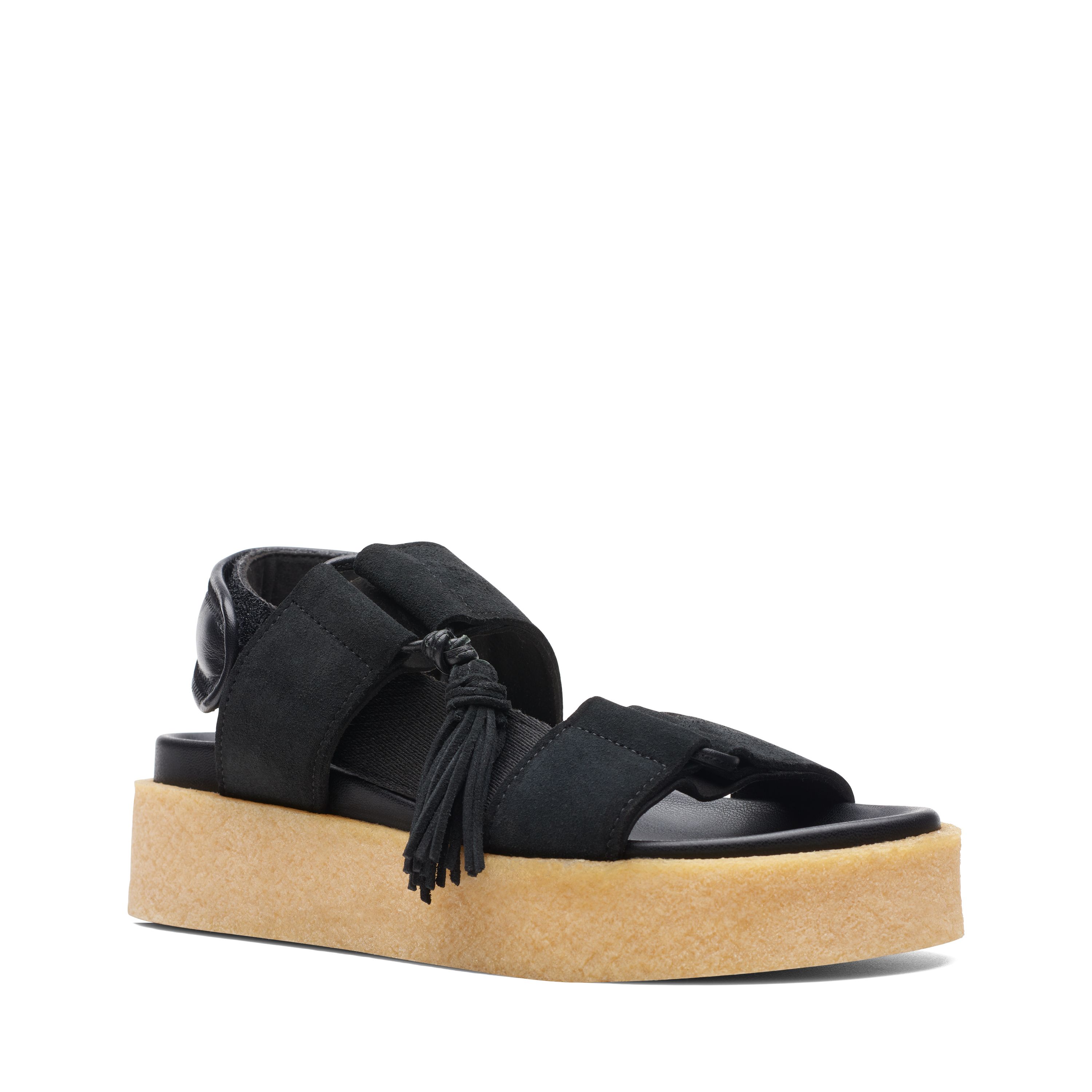 

Босоножки женские Clarks 26164515 черные 42.5 EU, Черный, 26164515