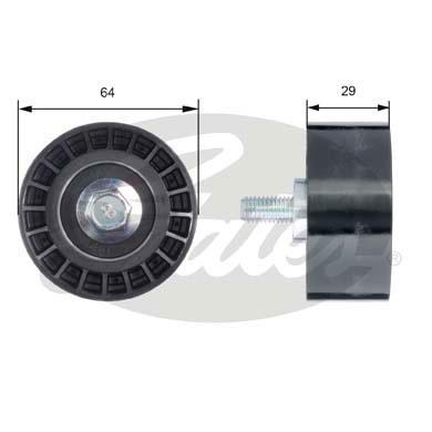 

Ролик Gates T42170