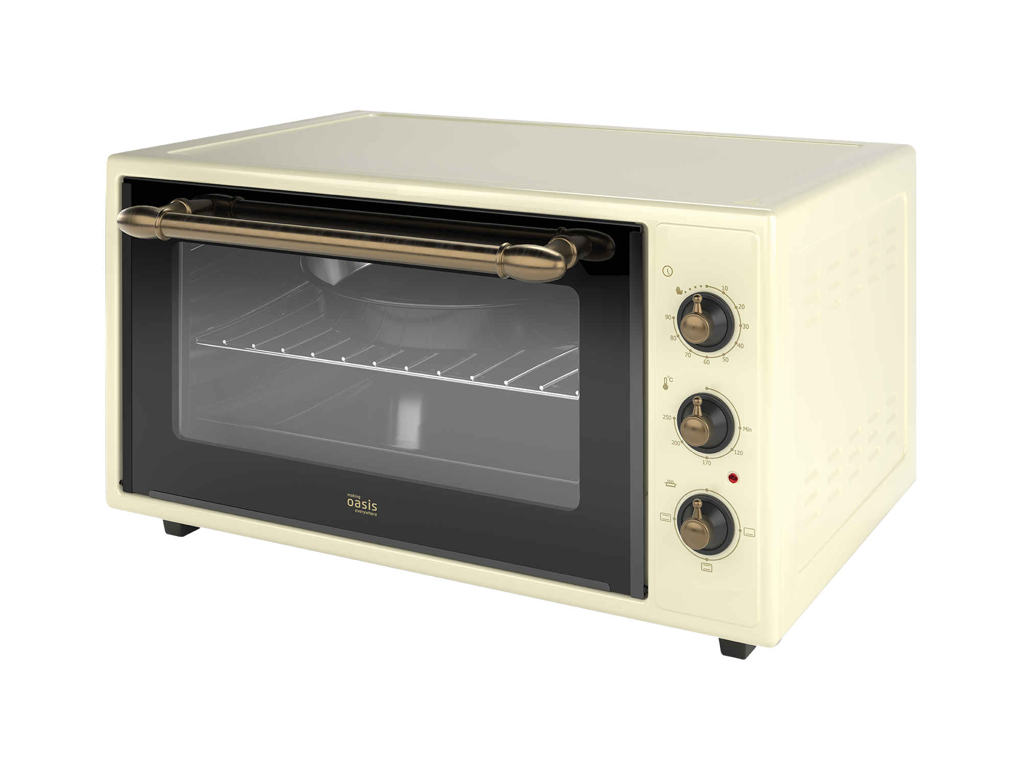 

Мини-печь Oasis M-50BR бежевый, M-50BR