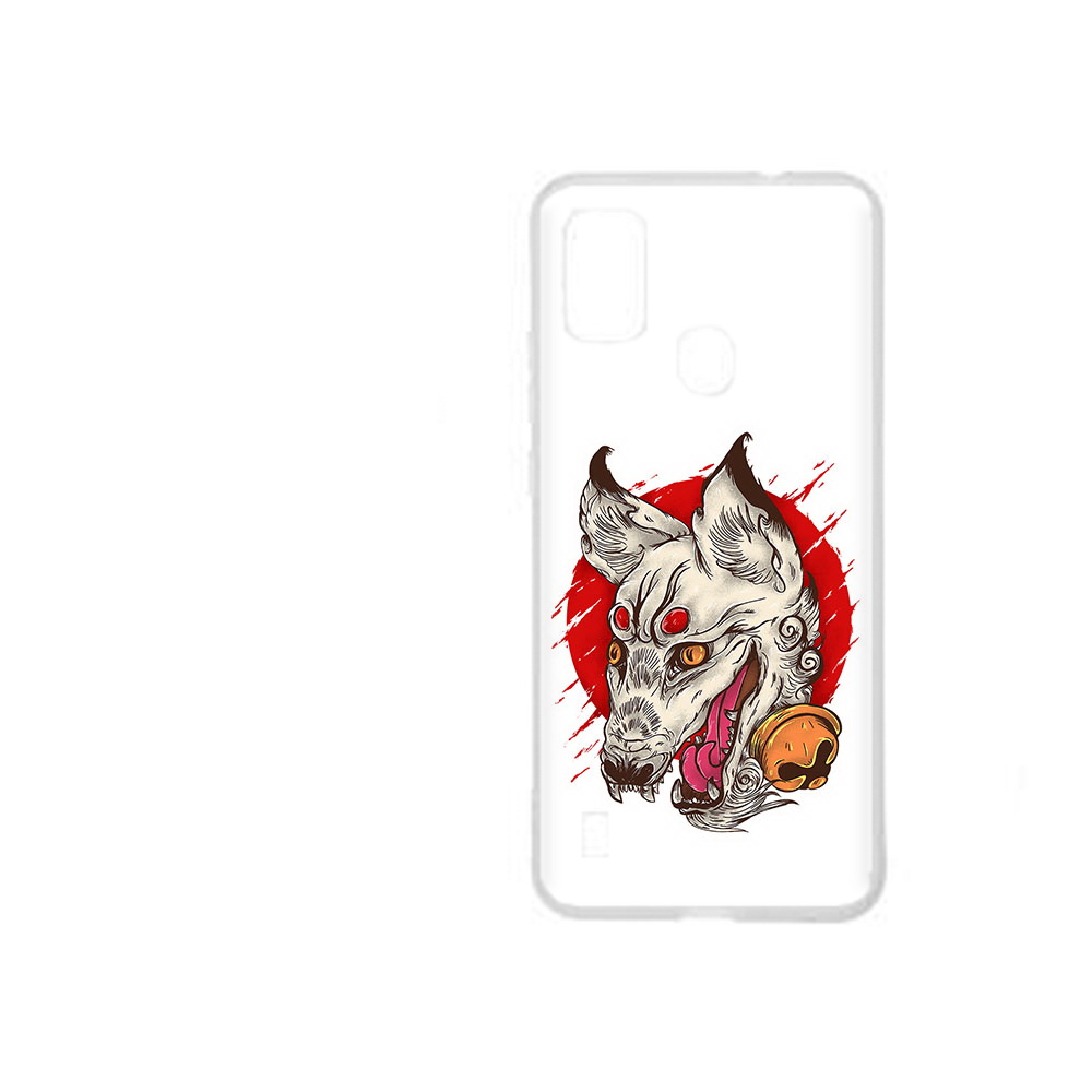 Чехол MyPads Tocco для ZTE Blade A51 страшная собака (PT160198.458.627)