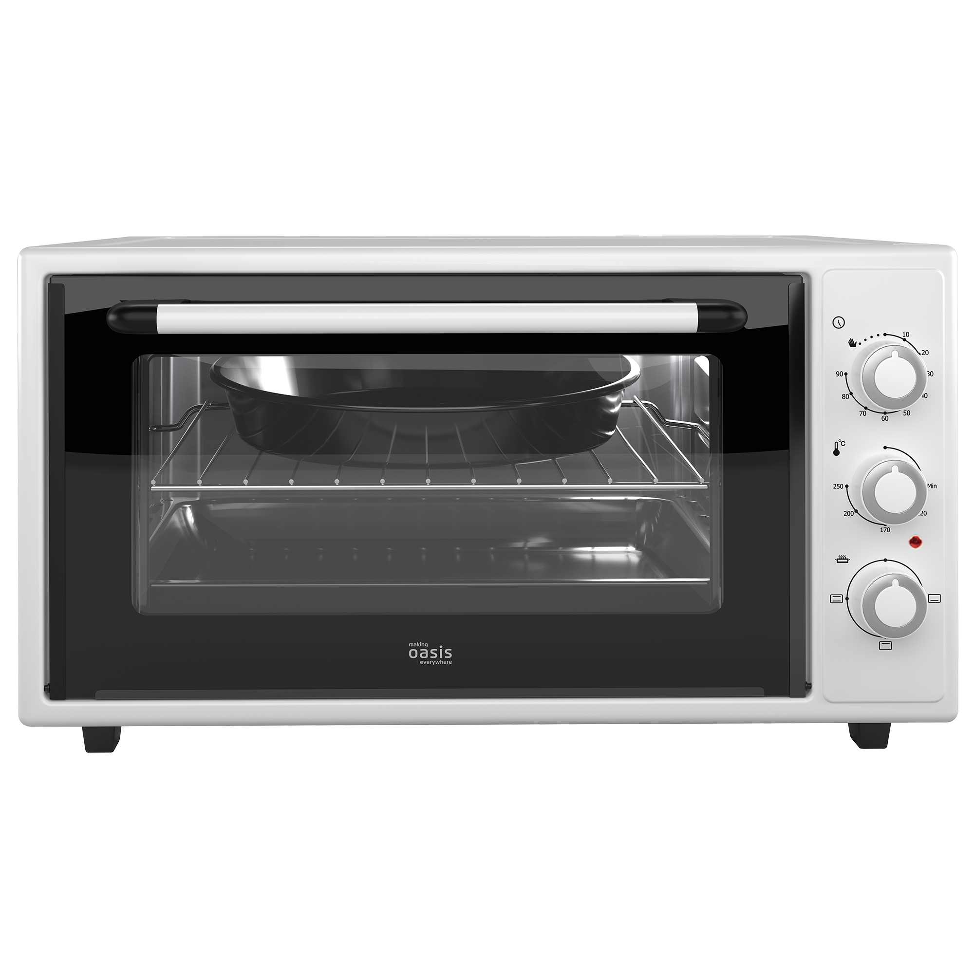 

Мини-печь Oasis M-50W белый, M-50W