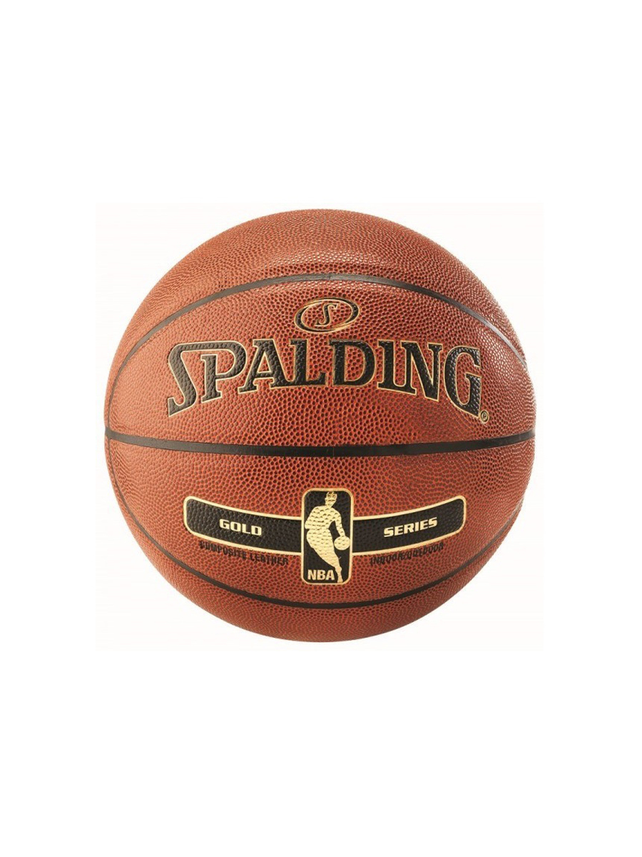 фото Spalding мяч б/б nba gold ser i/о, размер 7,полиуретан/76-014z