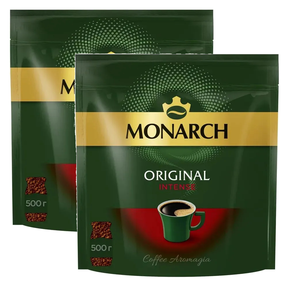 Кофе растворимый Monarch Original Intense, 500 г х 2 шт