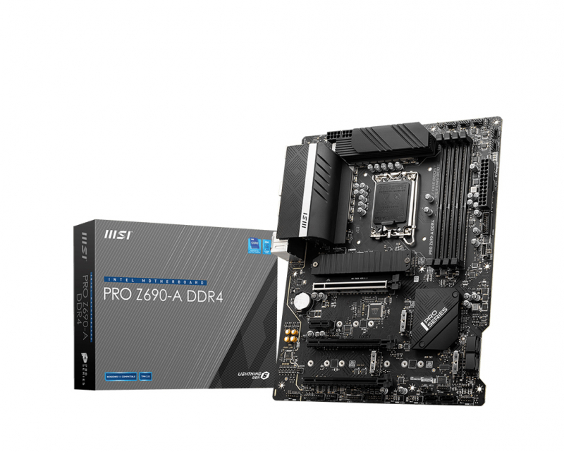 

Материнская плата MSI Pro Z690-A DDR4, Pro Z690-A DDR4