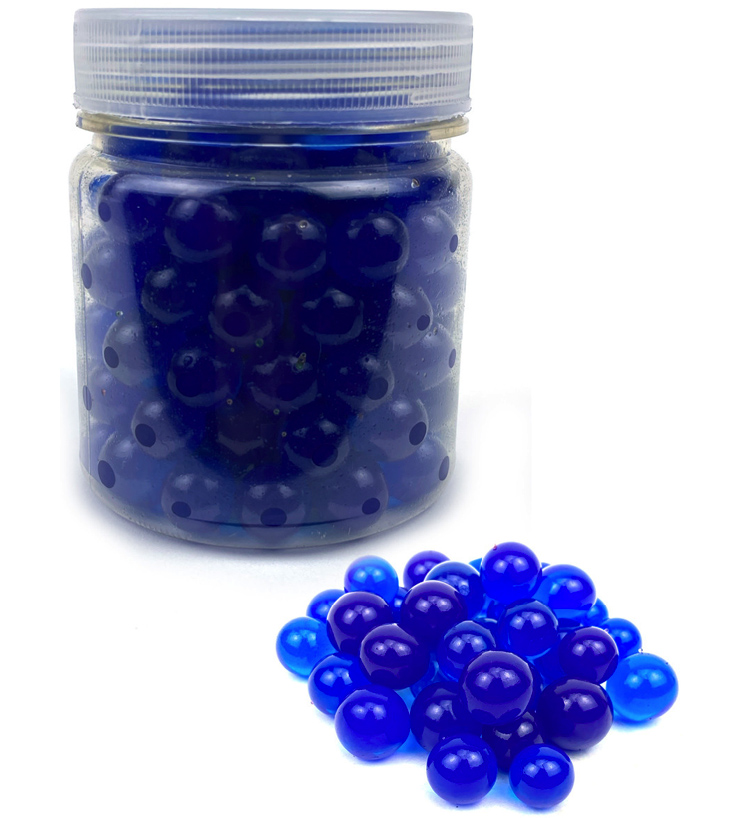 фото Гидрогелевые шарики l, в банке (синие) город игр
