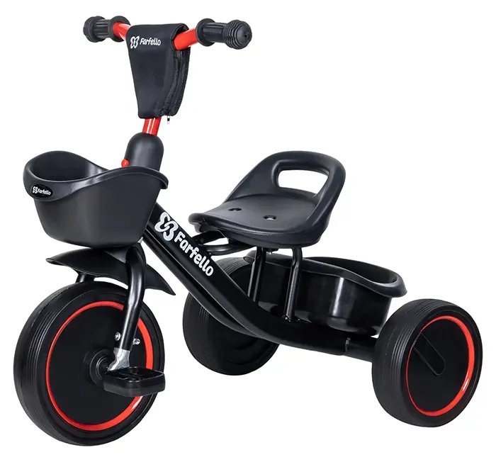 Детский трехколесный велосипед Farfello LMA-009, Черный