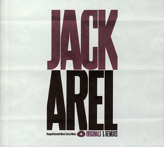 

Jack Arel – Chappell Recorded Music Library Works > Originals & Remixes (2 CD)