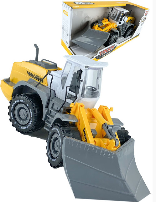 

Машинка Большая стройка. Бульдозер с отвалом