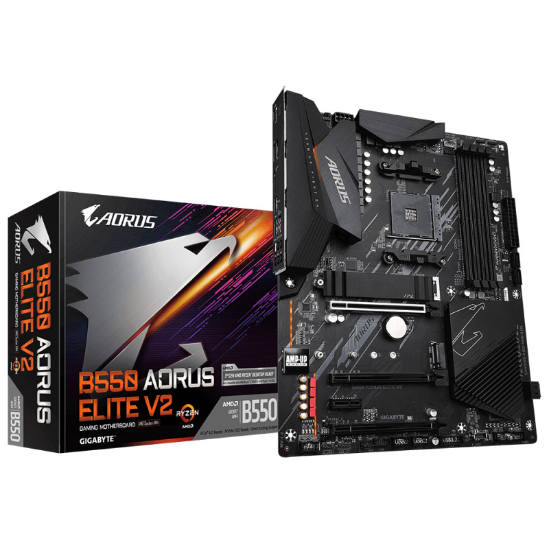 

Материнская плата GIGABYTE B550 AORUS ELITE V2, B550 AORUS ELITE V2