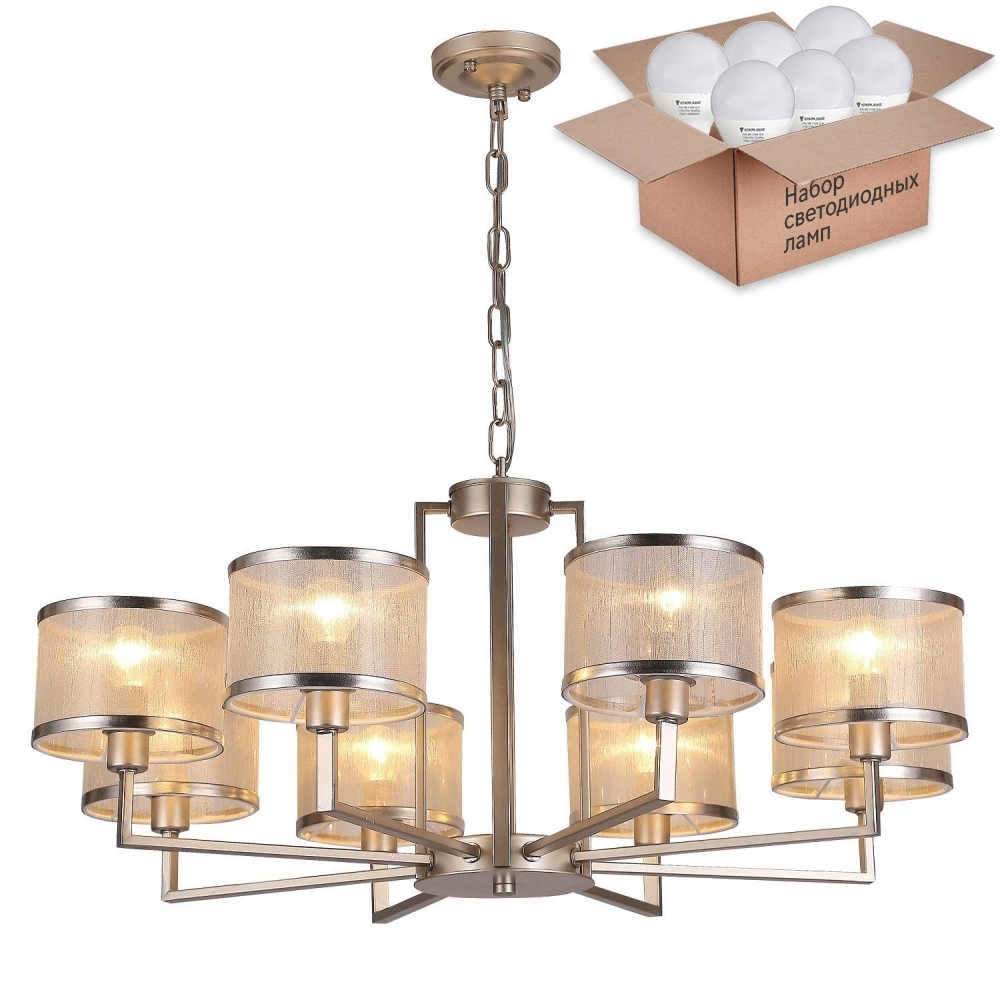 

Подвесная люстра F-Promo Bonbon с лампочками 2487-8P+Lamps E14 P45