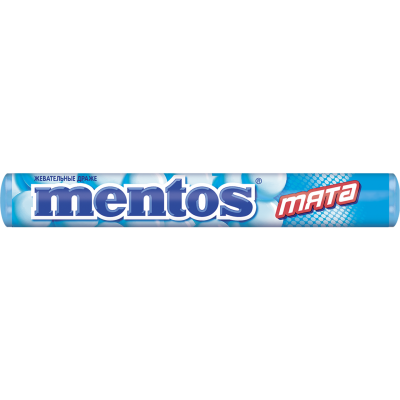 

Жевательные драже Mentos Мята 37 г