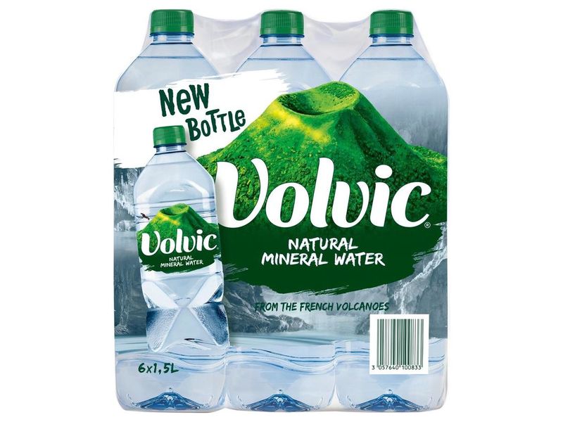 Вода минеральная природная Volvic негазированная 1,5 л