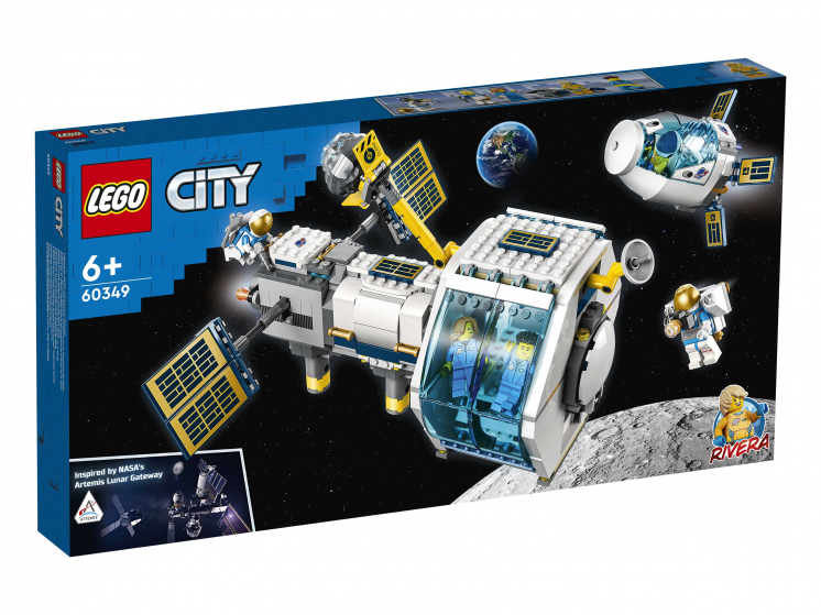 фото Конструктор lego city лунная космическая станция 60349