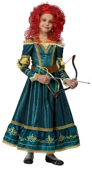 Карнавальный костюм Батик. Звездный Маскарад Принцесса Мерида , арт. 496, р. 134-68