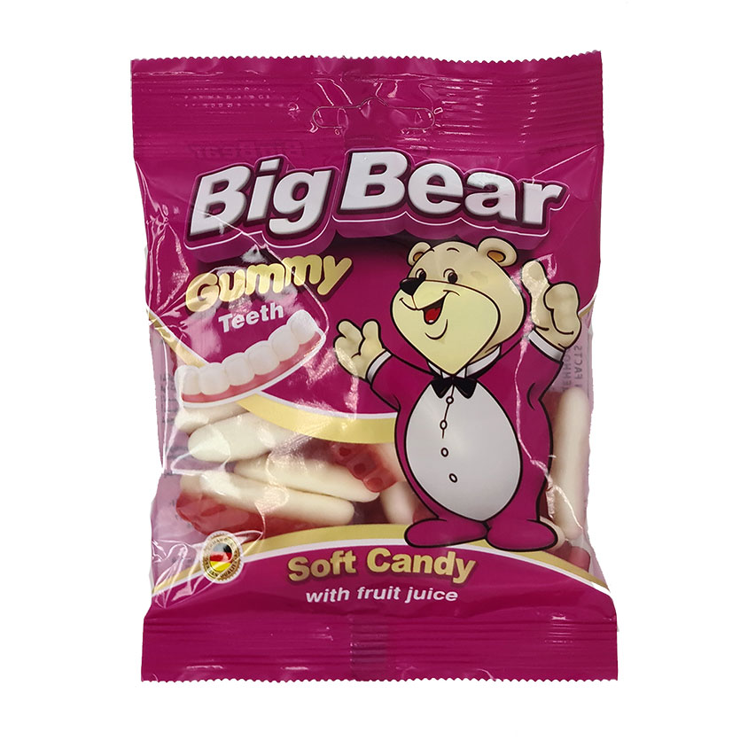

Мармелад Big Bear Челюсти жевательный 80 г