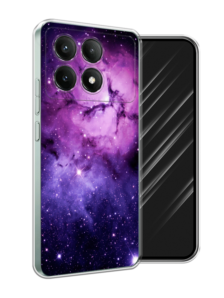 

Чехол Awog на Poco X6 PRO 5G "Космос 18", Фиолетовый;черный;белый, 320950-1
