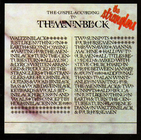 

The Stranglers ‎– (The Gospel According To) The Meninblack (1 CD)