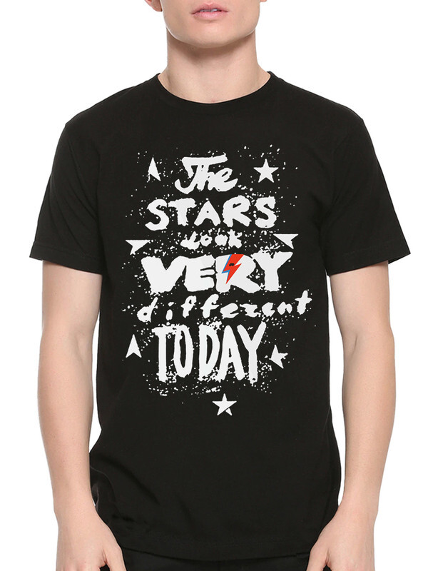 

Футболка мужская Dream Shirts Дэвид Боуи - Звезды черная 2XL, Дэвид Боуи - Звезды