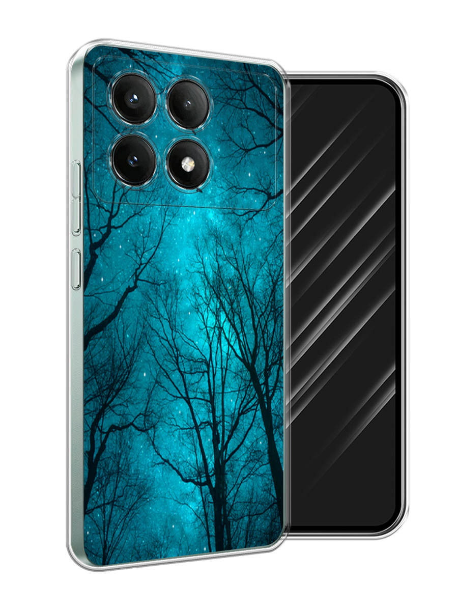 

Чехол Awog на Poco X6 PRO 5G "Сказочный лес", Черный;бирюзовый, 320950-1