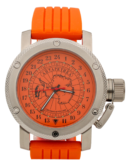 фото Наручные часы мужские watch triumph антарктика-м оранжевые