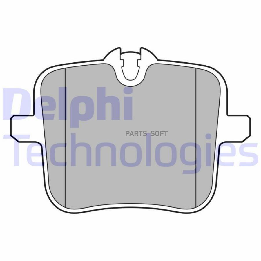 Тормозные колодки DELPHI LP3617