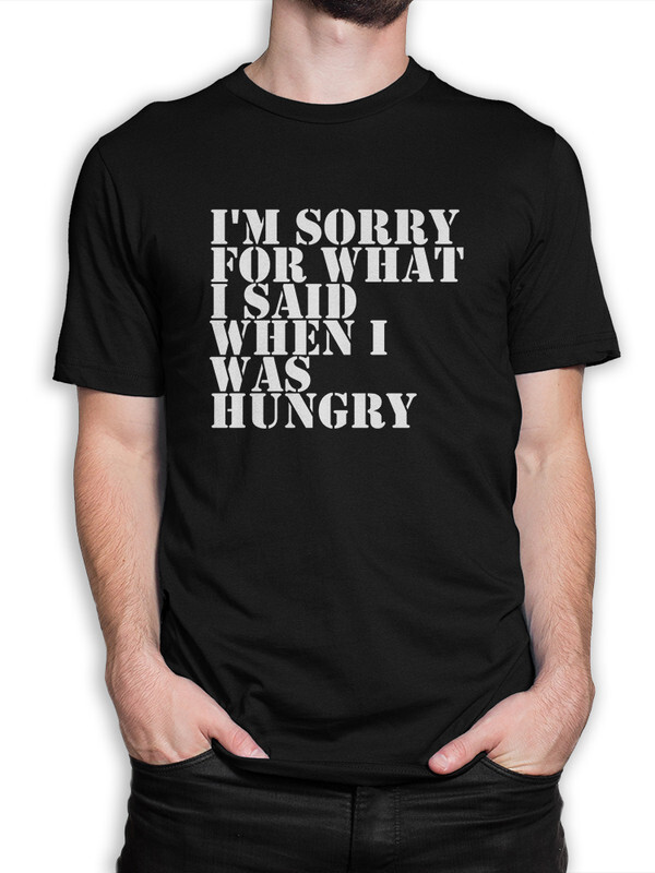 

Футболка мужская Dream Shirts Голод черная S, Голод