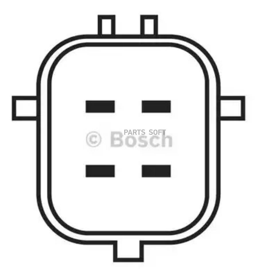 

BOSCH Датчик кислорода BOSCH 0986AG2203