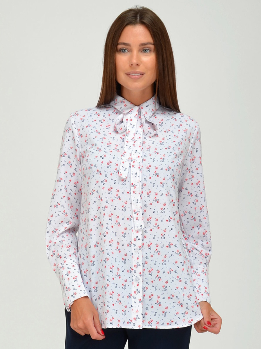

Блуза женская 1001dress VI00101 белая 46 RU, VI00101