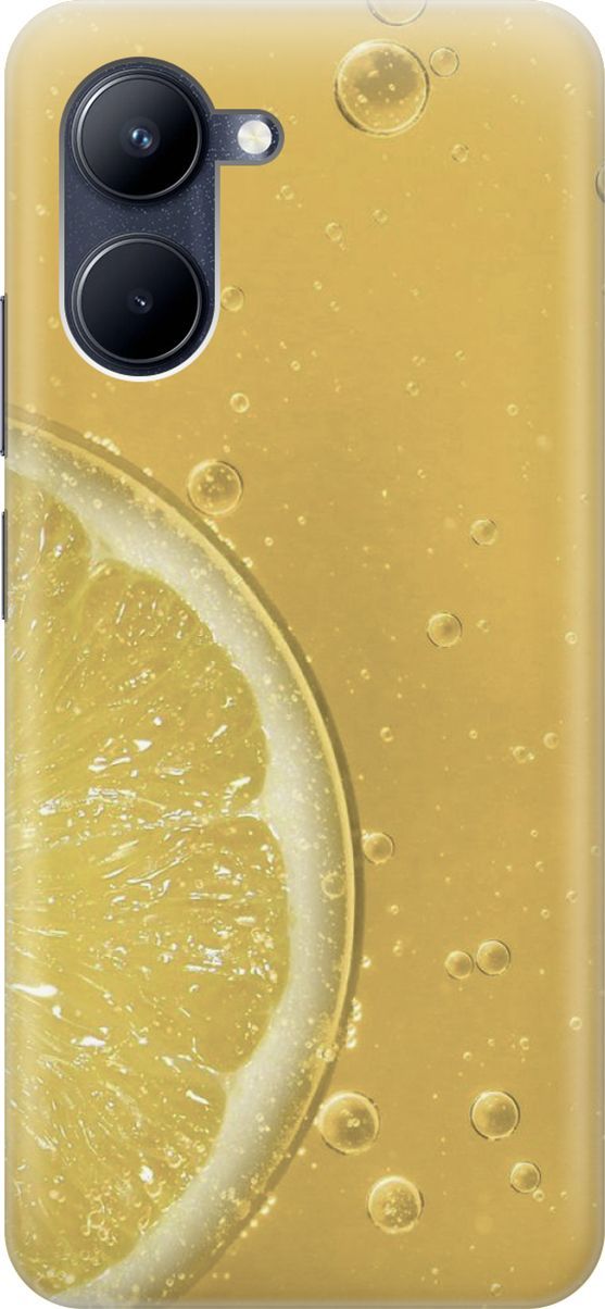

Силиконовый чехол на realme C33 с принтом "Лимонад", Белый;желтый, 1573500