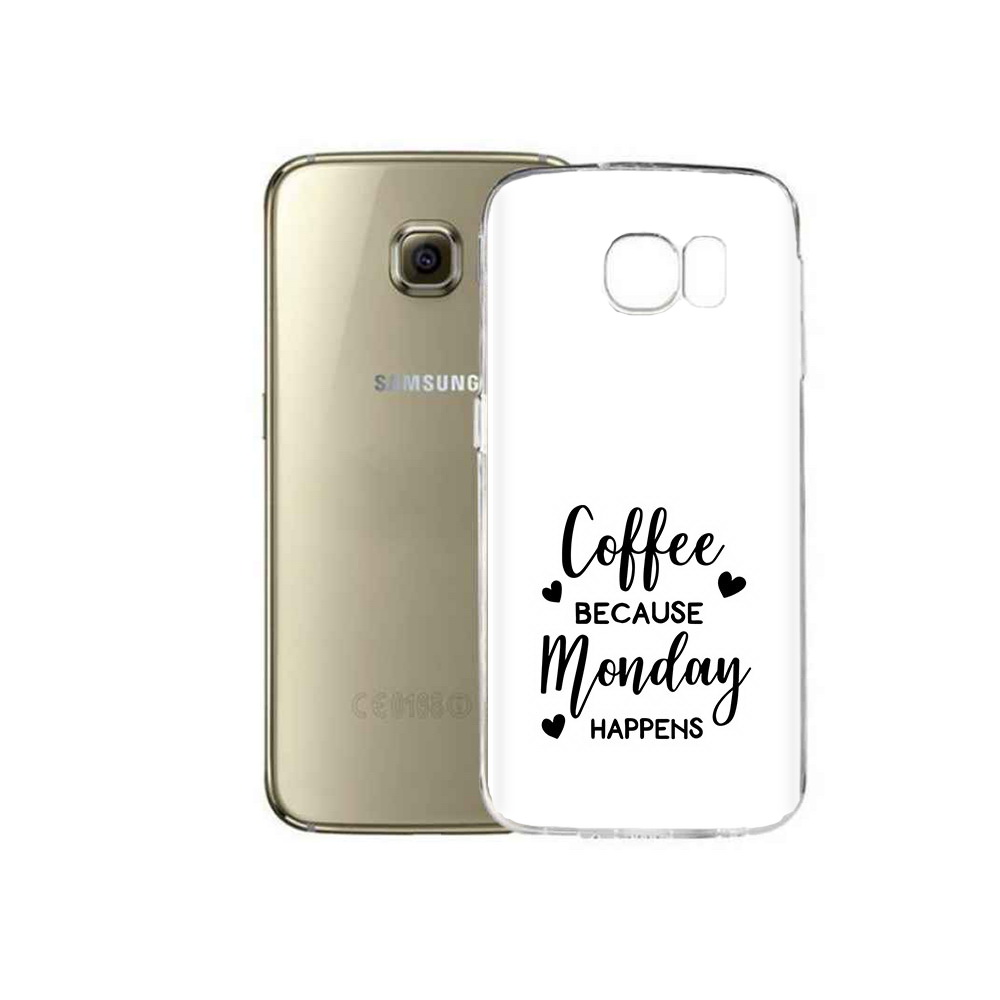 

Чехол MyPads Tocco для Samsung Galaxy C5 Pro кофе и понедельник стал счастливым, Прозрачный, Tocco