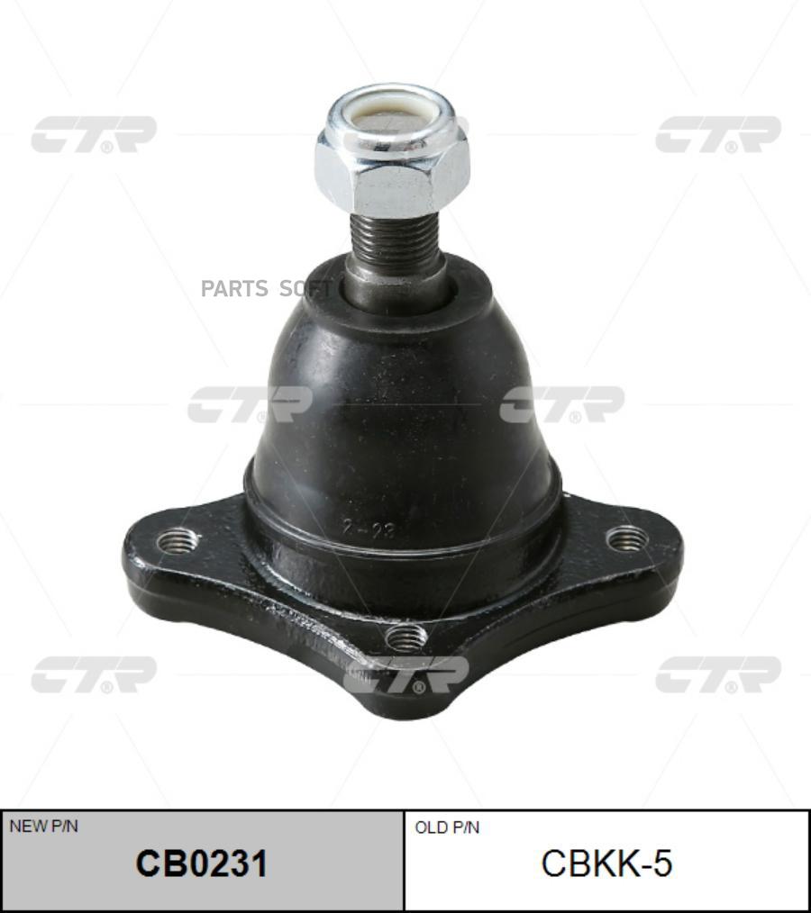 

(новый номер CB0231) Шаровая опора верх.