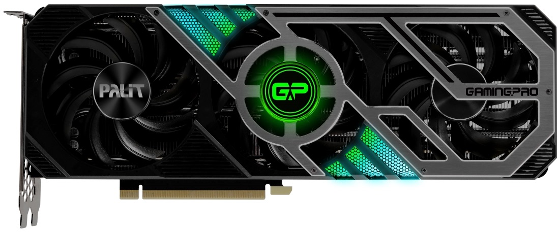 

Видеокарта Palit NVIDIA GeForce RTX 3070 GamingPro OC LHR (NE63070S19P2-1041A), Черный, GeForce RTX 3070 GamingPro OC LHR