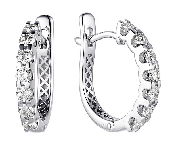 

Серьги из белого золота с бриллиантом Империал S0560-220, S0560-220