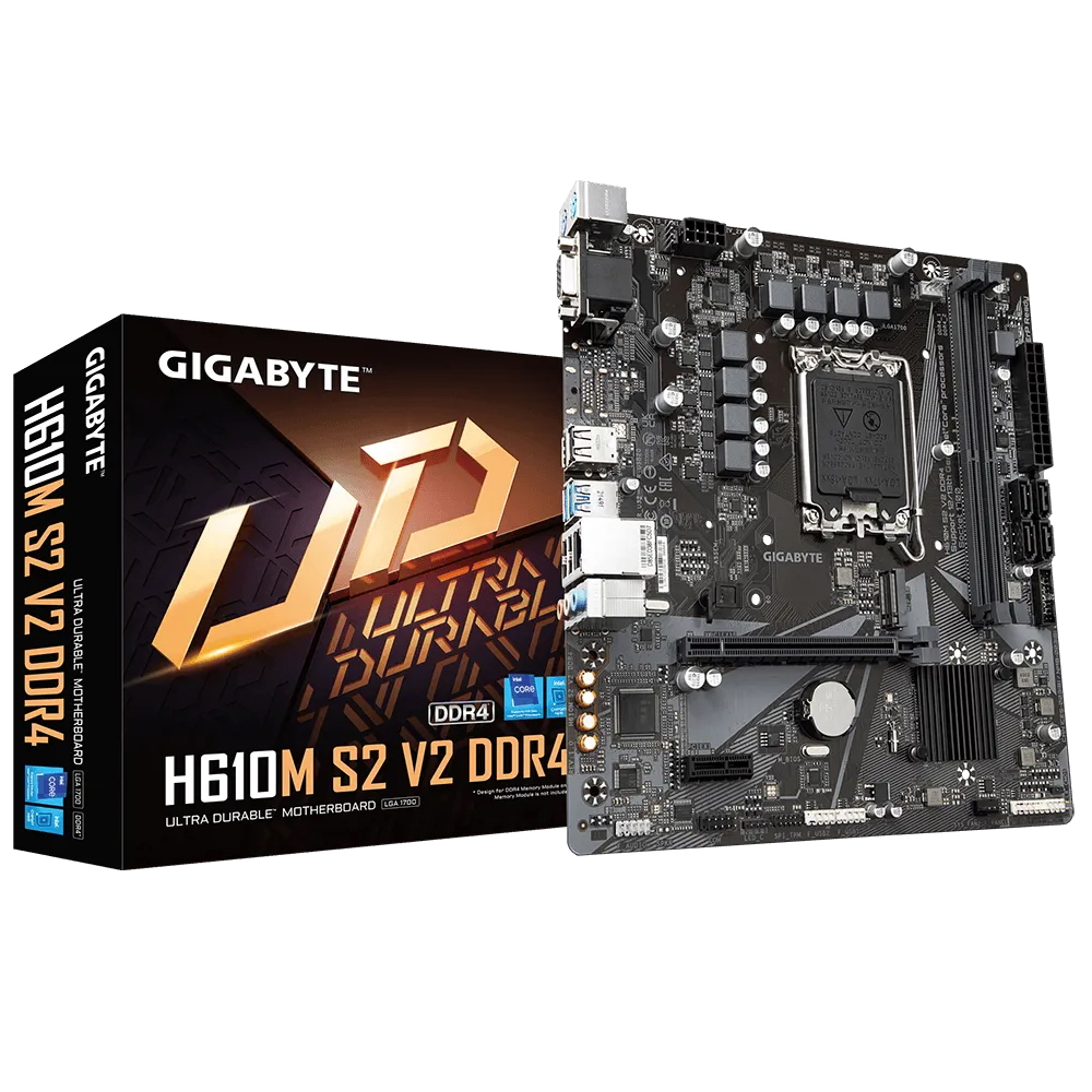 

Материнская плата GIGABYTE H610M S2 V2 DDR4, H610M S2 V2 DDR4