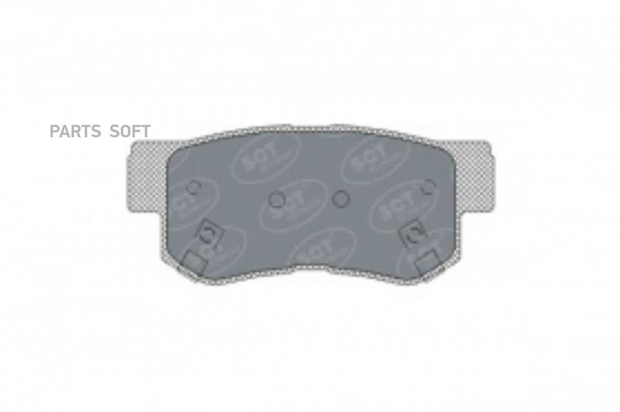 

Тормозные колодки SCT SP326